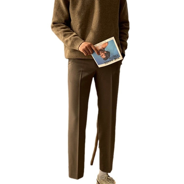 Lapel Polo Sweater Men&