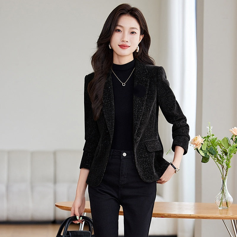 Long Sleeve Professional Suit Formal Women&
