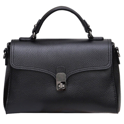 First Layer Cowhide Casual Handheld Versatile Crossbody Bag