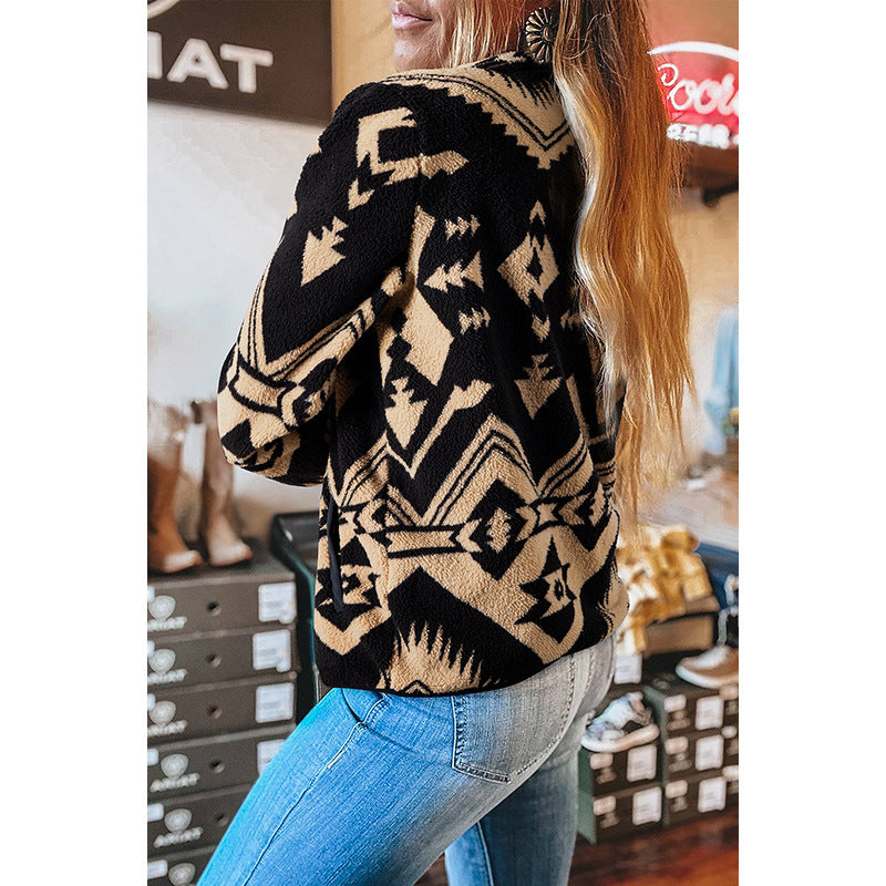 Autumn And Winter New Warm Loose Long Sleeve Top Women