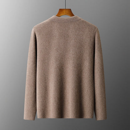 Wool Cardigan Suit Lapel Loose Fashionable Jacket