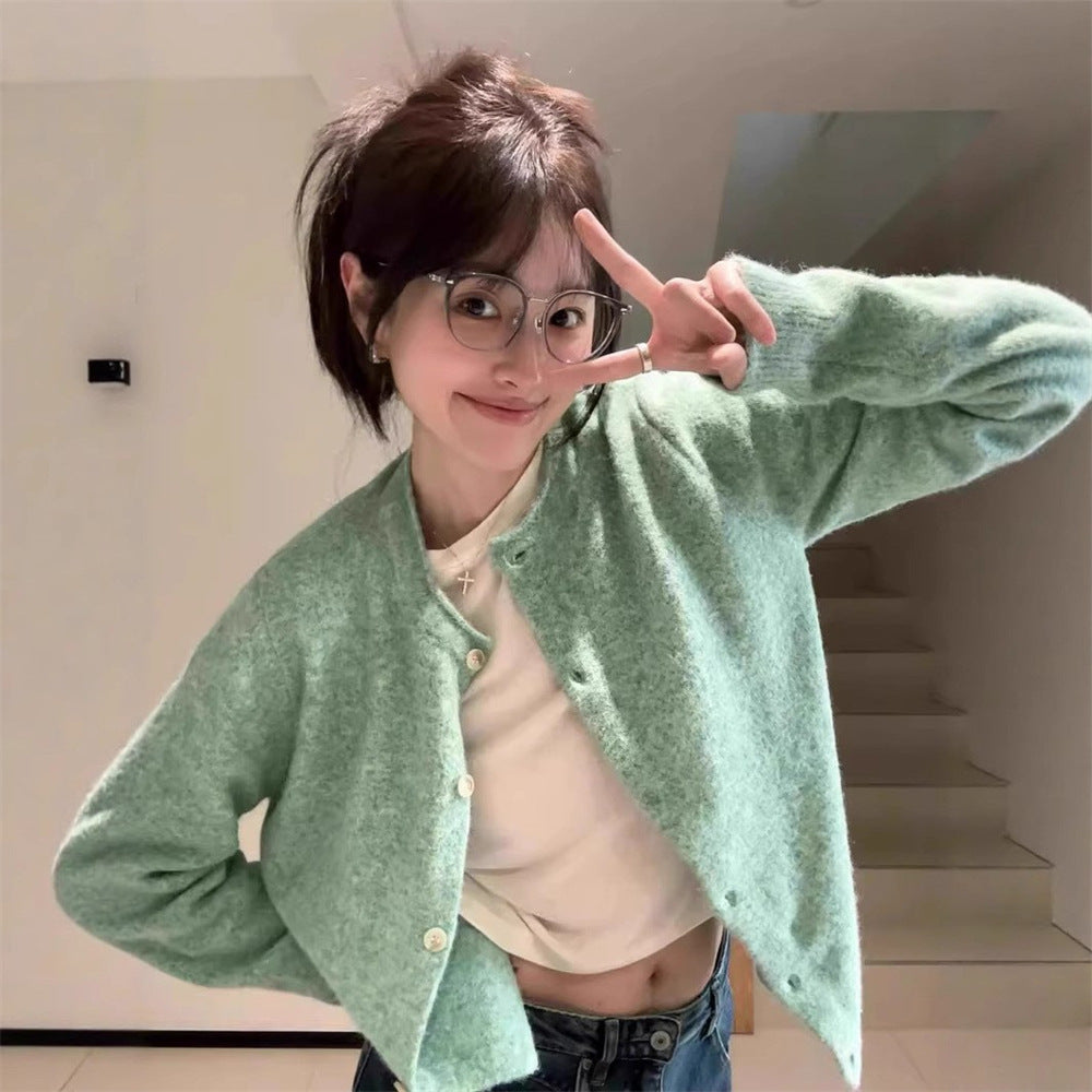 Loose And Lazy Style New Knitwear Top For Women