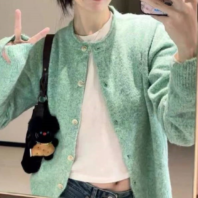 Loose And Lazy Style New Knitwear Top For Women