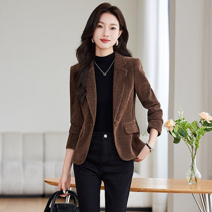 Long Sleeve Professional Suit Formal Women&