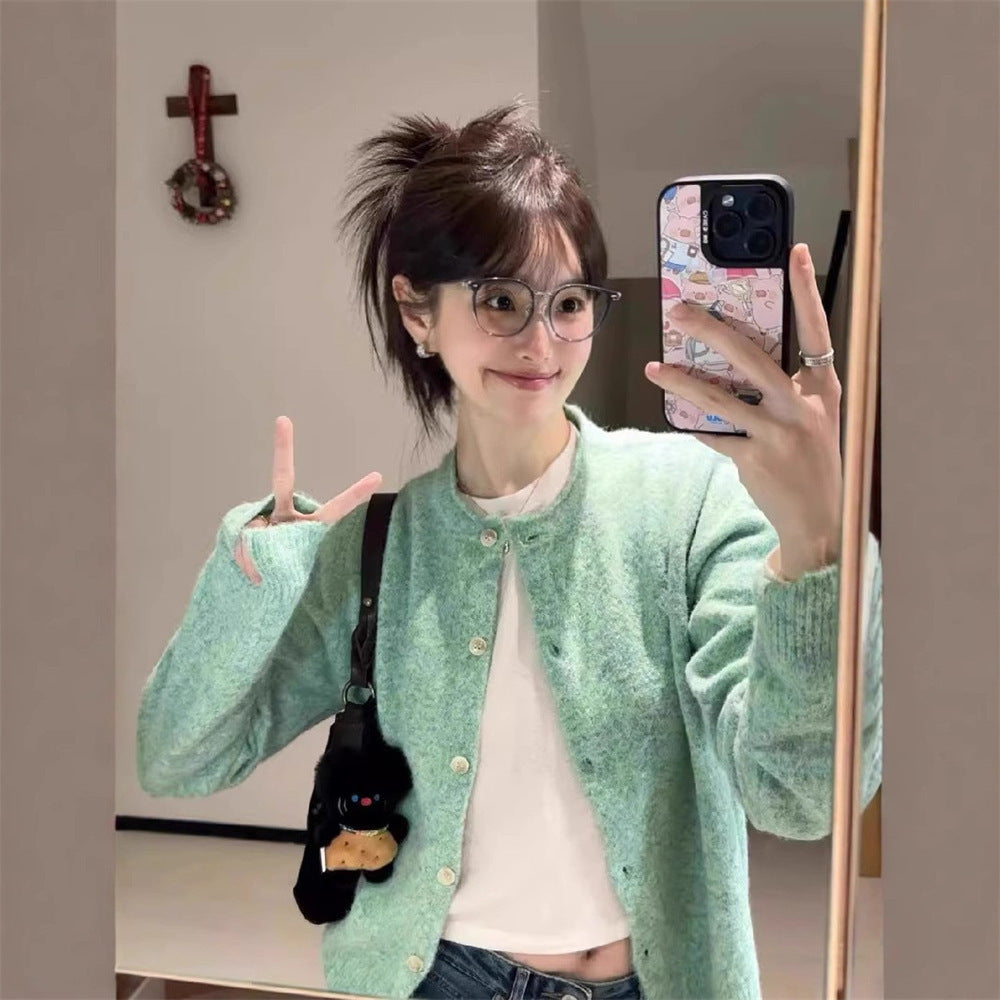 Loose And Lazy Style New Knitwear Top For Women