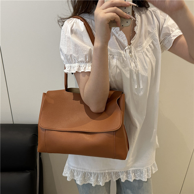 Large Capacity Tote Bag Portable Commuter Oversized Shoulder