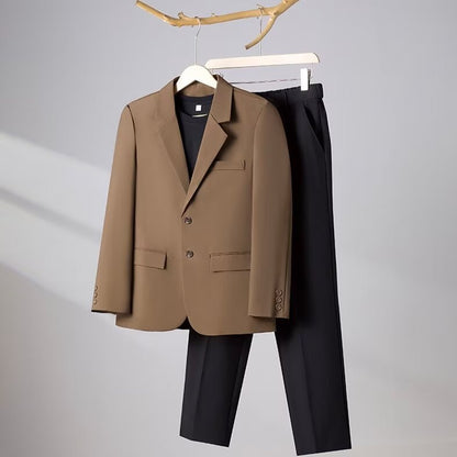 Korean Slim Business Style Casual Suit Top