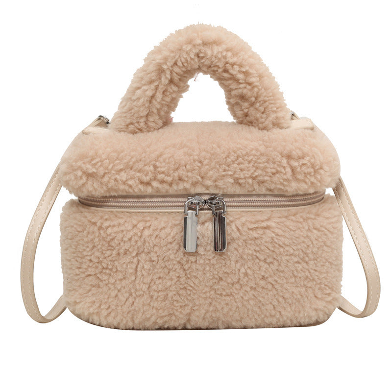 Autumn And Winter Lamb Wool Niche Popular Women&