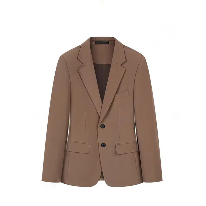 Korean Slim Business Style Casual Suit Top