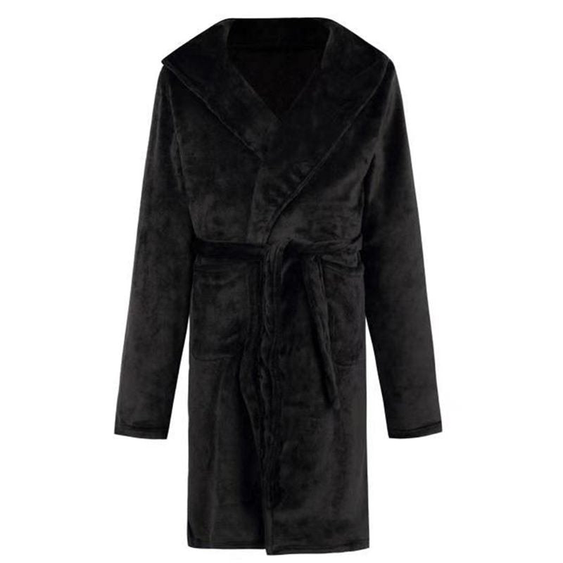 Mens &amp; Ladies Nylon Hooded Bathrobe