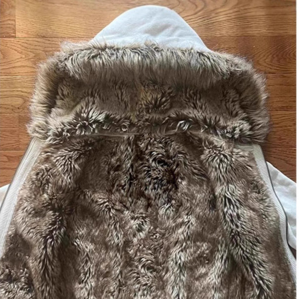 American Retro Hot Girl Hooded Women&