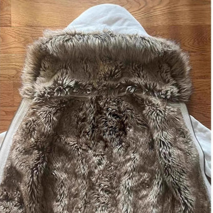 American Retro Hot Girl Hooded Women&