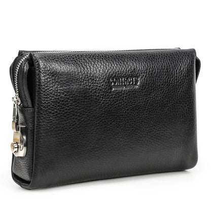 Black Angel First Layer Cattlehide Leather Men