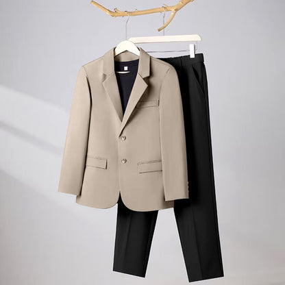 Korean Slim Business Style Casual Suit Top