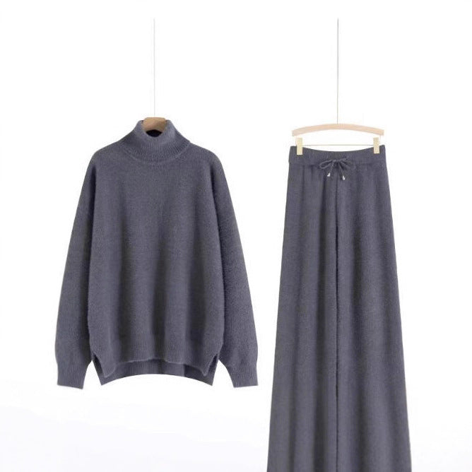 Autumn And Winter Knitting Suit Women