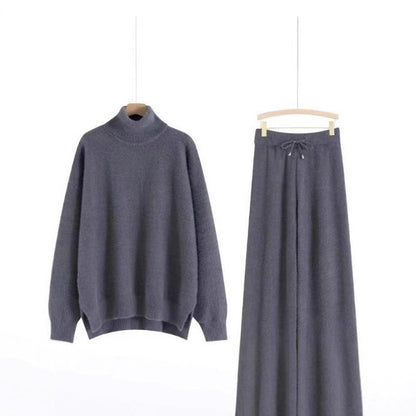 Autumn And Winter Knitting Suit Women