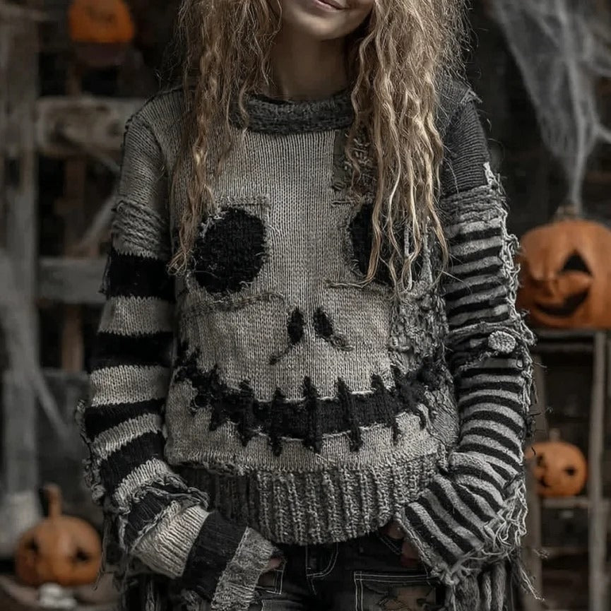 Halloween Men And Women Same Style Loose Sweater