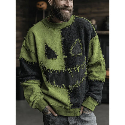 Halloween Men And Women Same Style Loose Sweater
