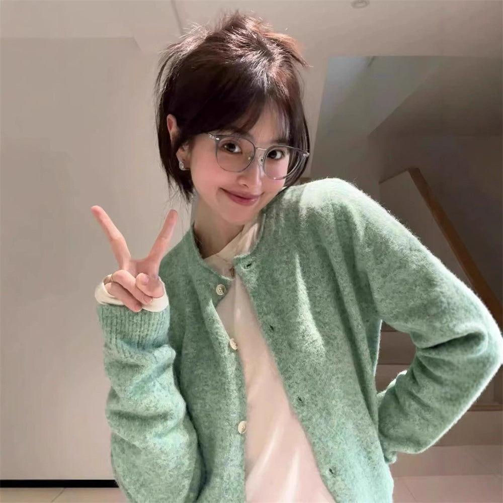 Loose And Lazy Style New Knitwear Top For Women