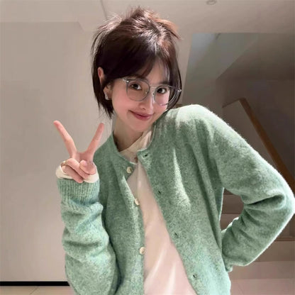 Loose And Lazy Style New Knitwear Top For Women