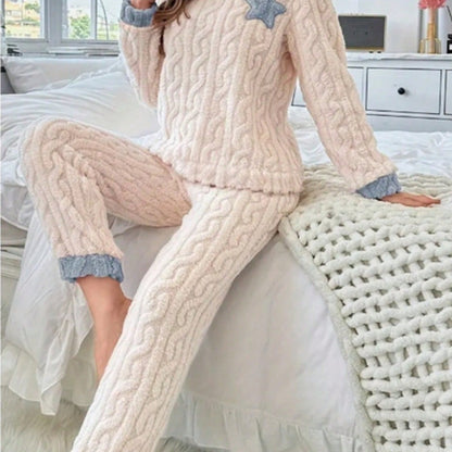 Embroidery Jacquard Five-pointed Star Embroidery Cute Case