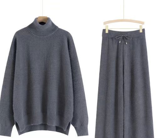 Autumn And Winter Knitting Suit Women