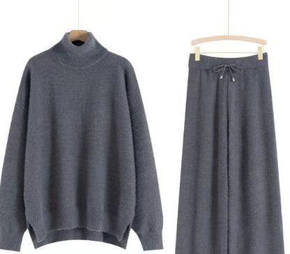 Autumn And Winter Knitting Suit Women