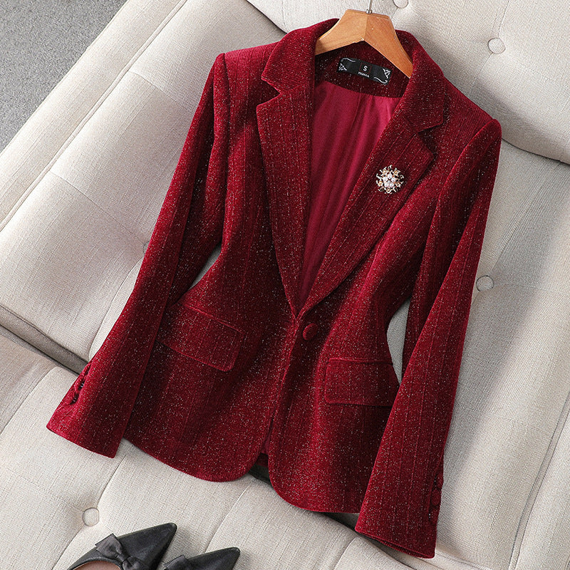 Long Sleeve Professional Suit Formal Women&