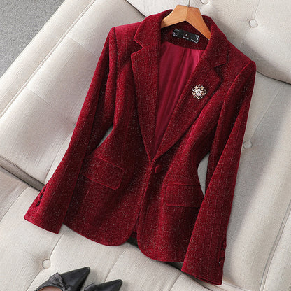 Long Sleeve Professional Suit Formal Women&