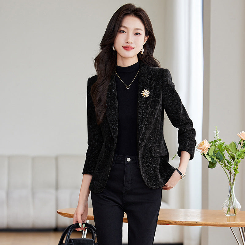Long Sleeve Professional Suit Formal Women&