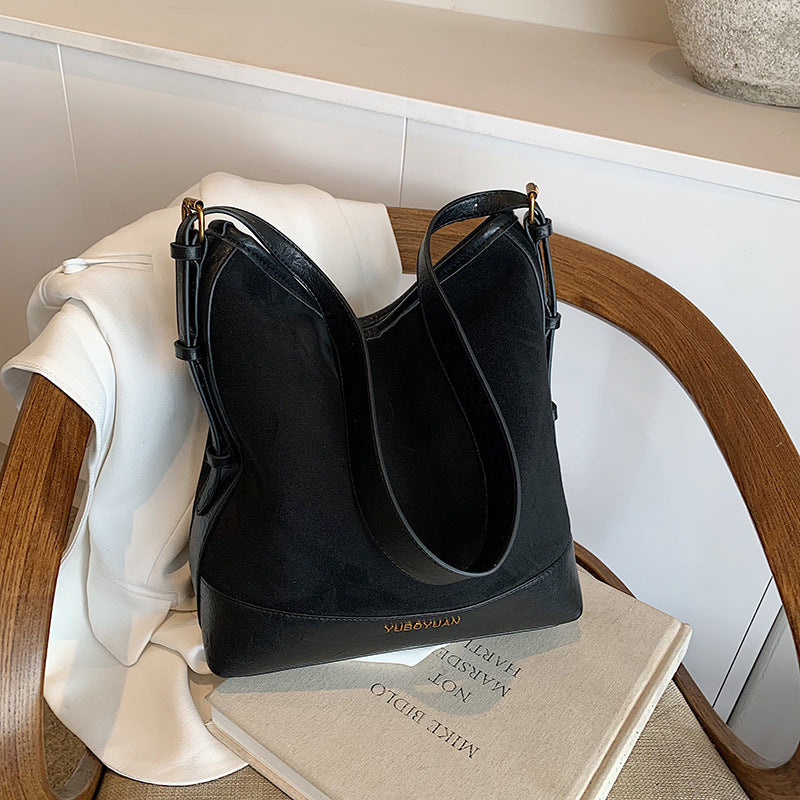 Casual Retro Suede Large Capacity Bag Women&